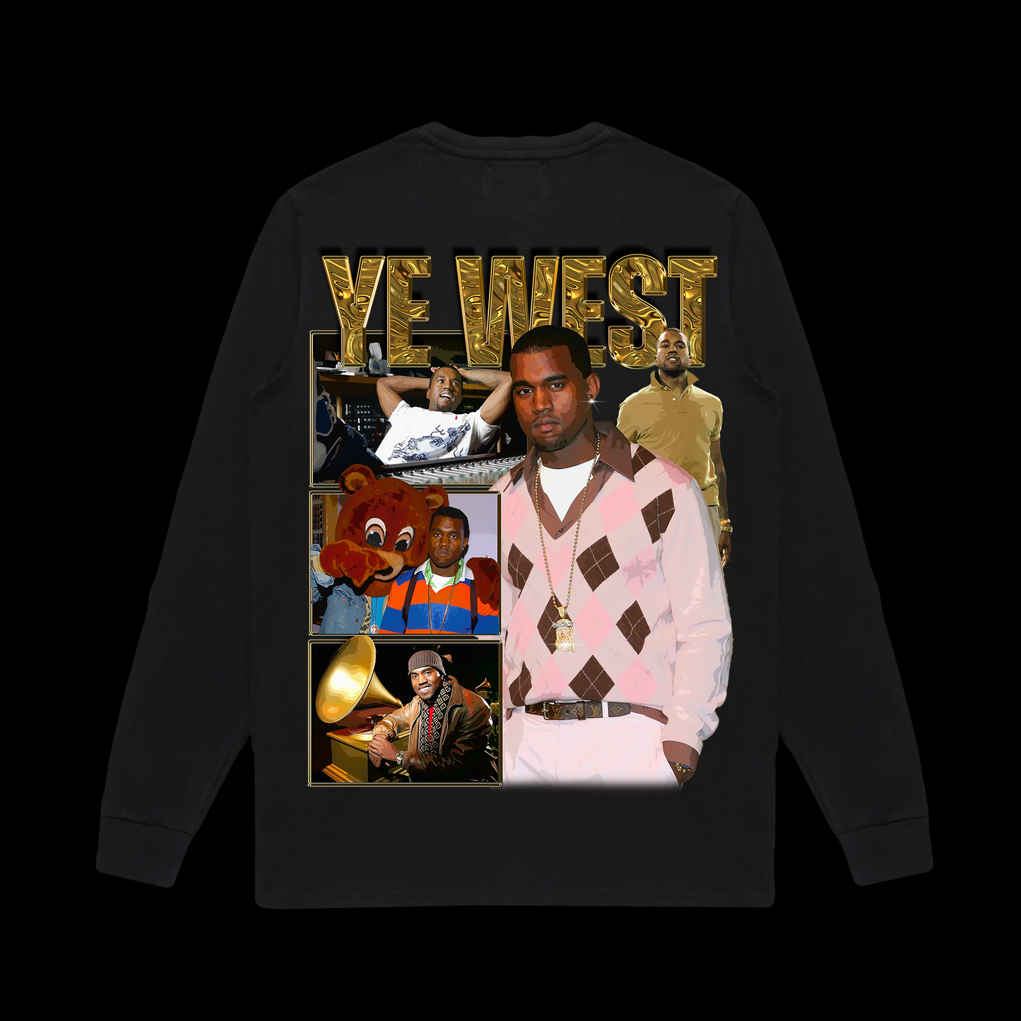 Kanye West Long Sleeve Tee