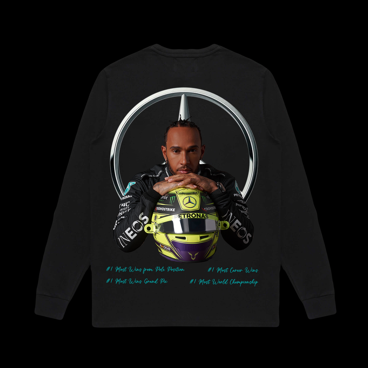 Lewis Hamilton Long Sleeve Tee