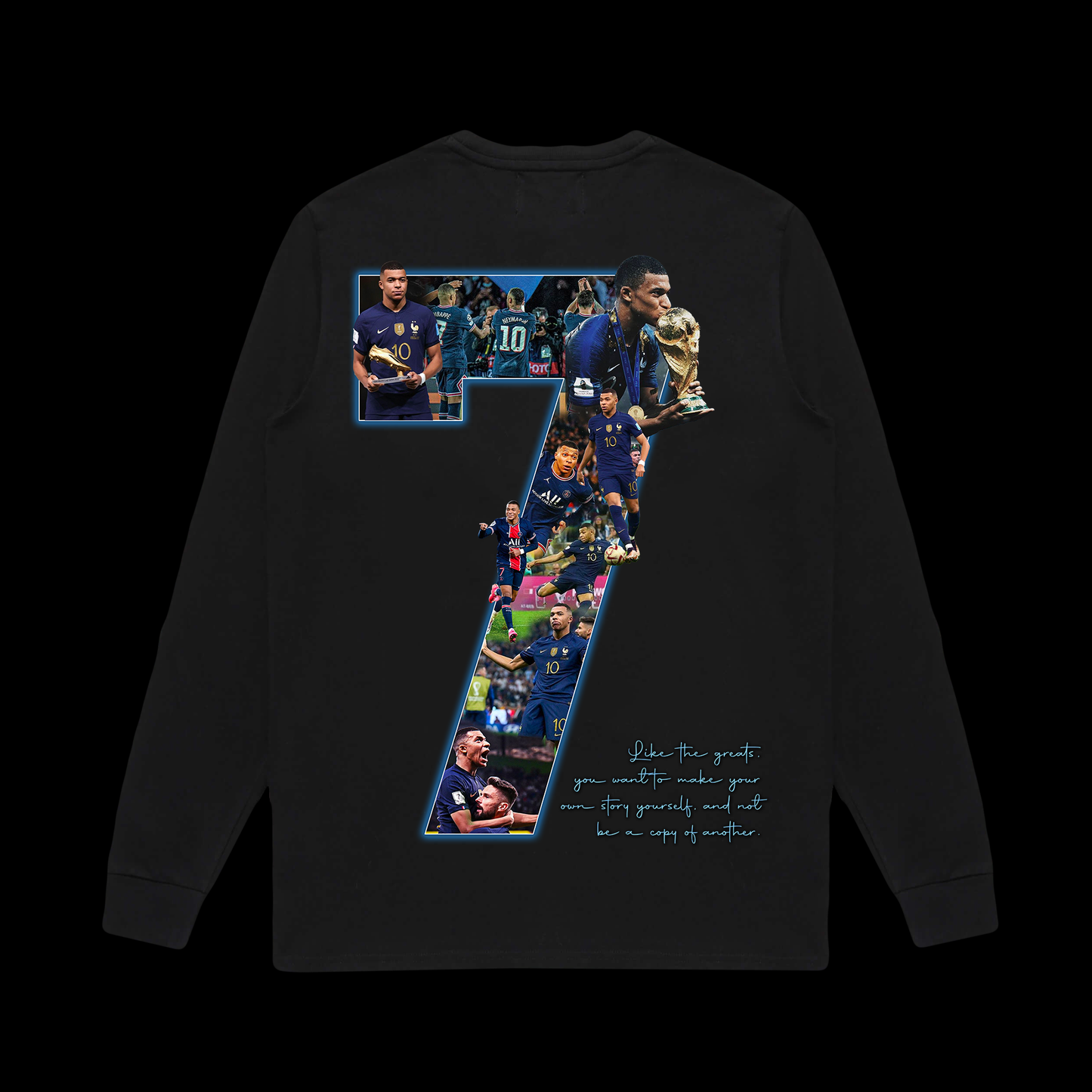 Kylian Mbappé Long Sleeve Tee
