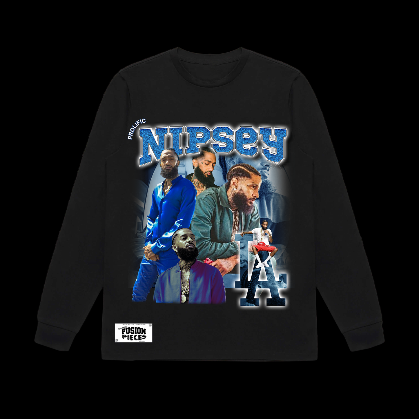 Nipsey Hussle Long Sleeve Tee