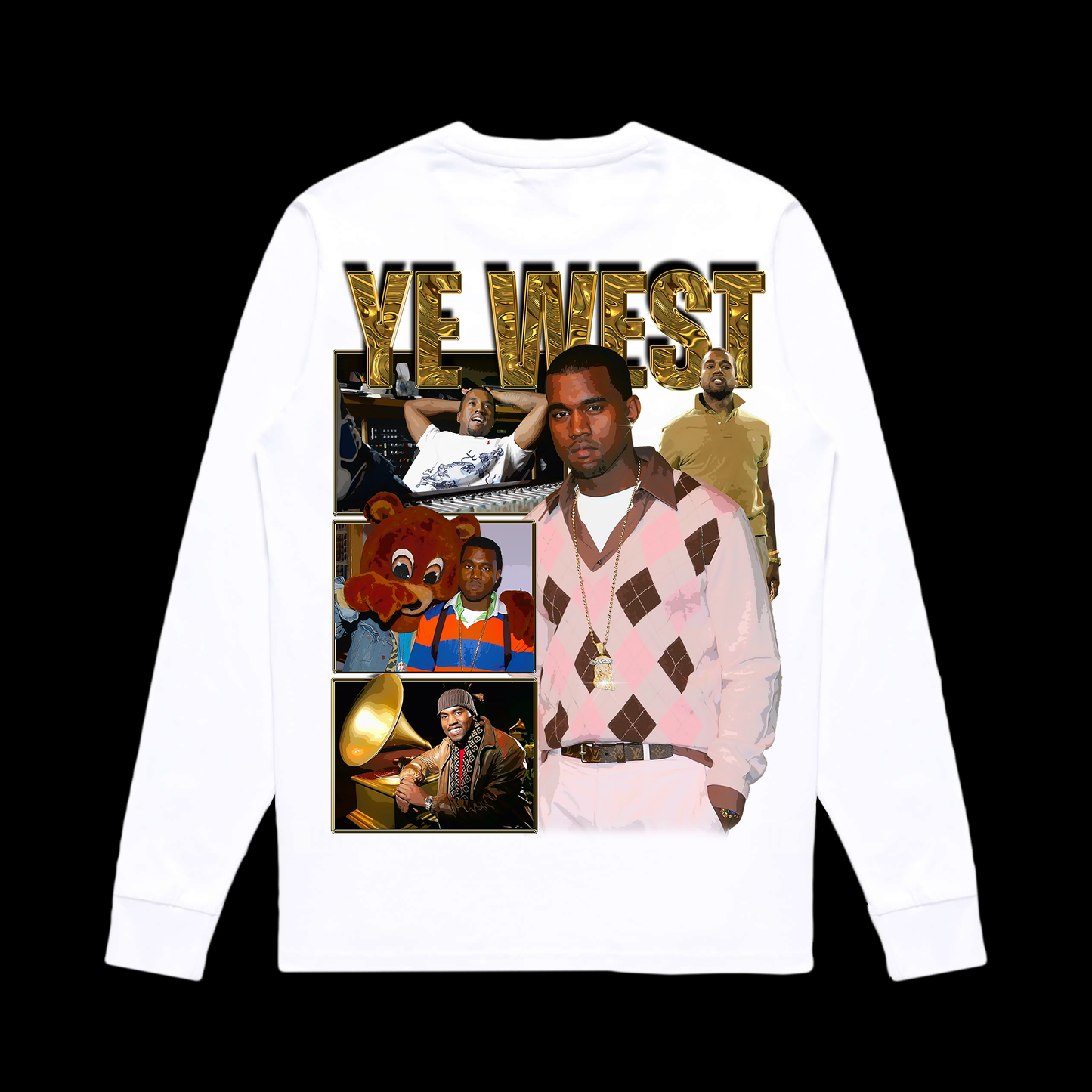 Kanye West Long Sleeve Tee