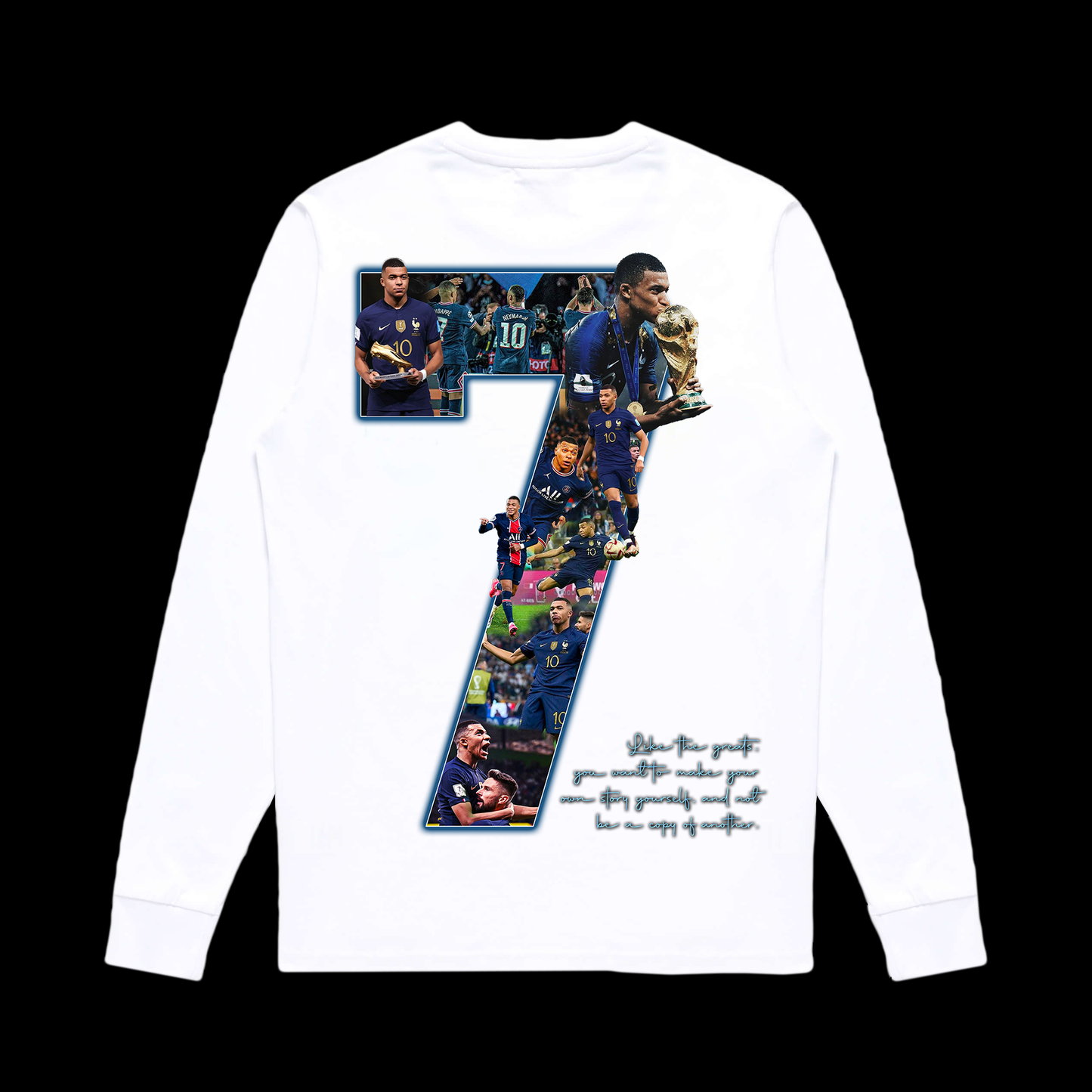 Kylian Mbappé Long Sleeve Tee