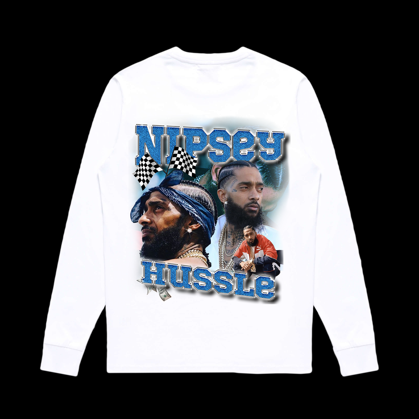 Nipsey Hussle Long Sleeve Tee