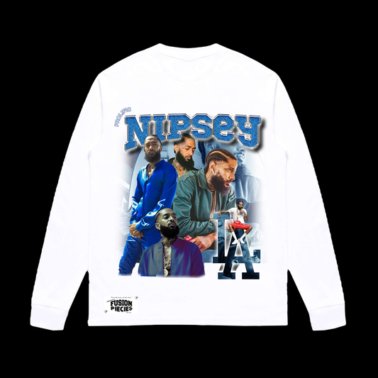 Nipsey Hussle Long Sleeve Tee