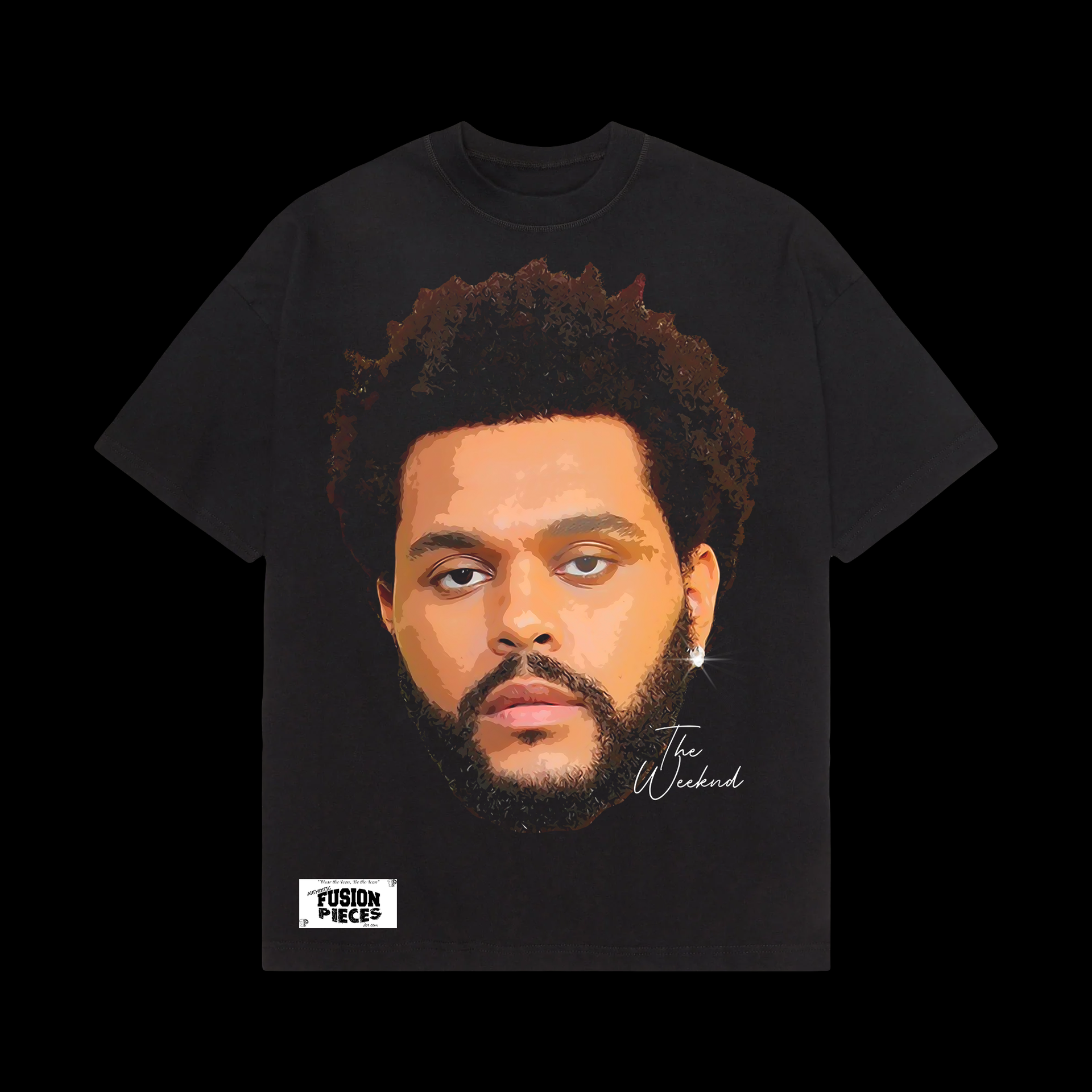 The Weeknd Big Face Tee – FusionPieces